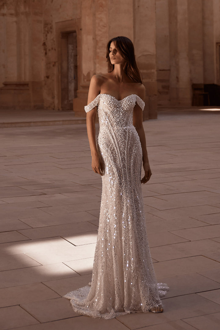 Milla Nova, Sabina, Glittering Gown | Esposa