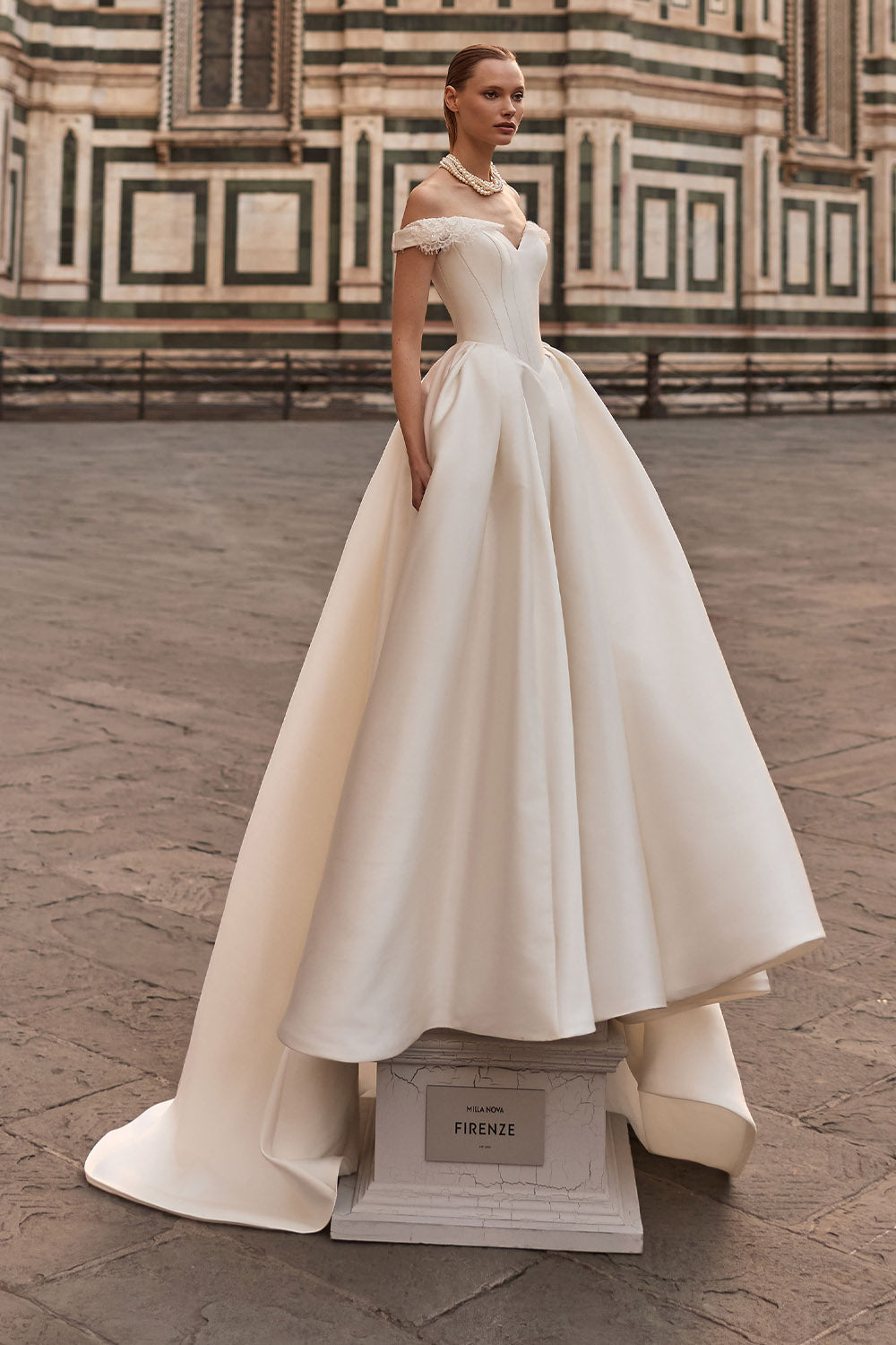 Milla Nova, Sylvielle, Regal Mikado Ball Gown | Esposa