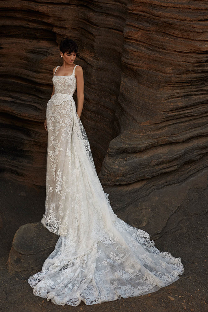Milla Nova, Theodora, Enchanting Straight Gown | Esposa