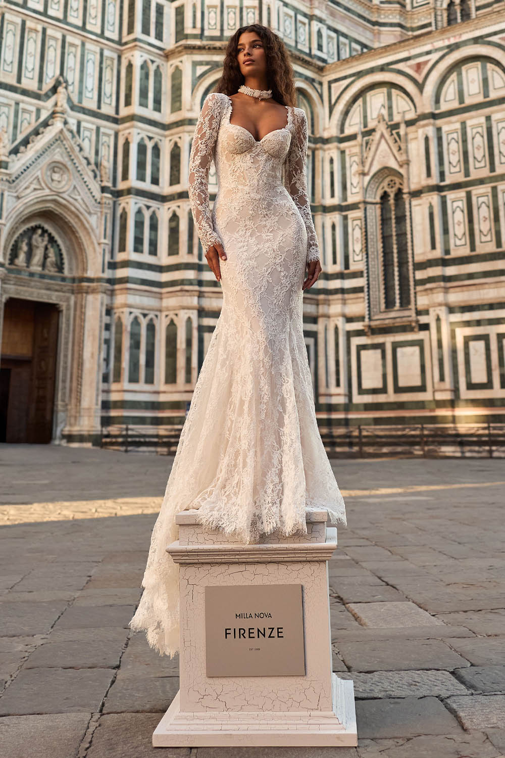 Milla Nova, Trinelle, Timeless Lace Mermaid Gown | Esposa