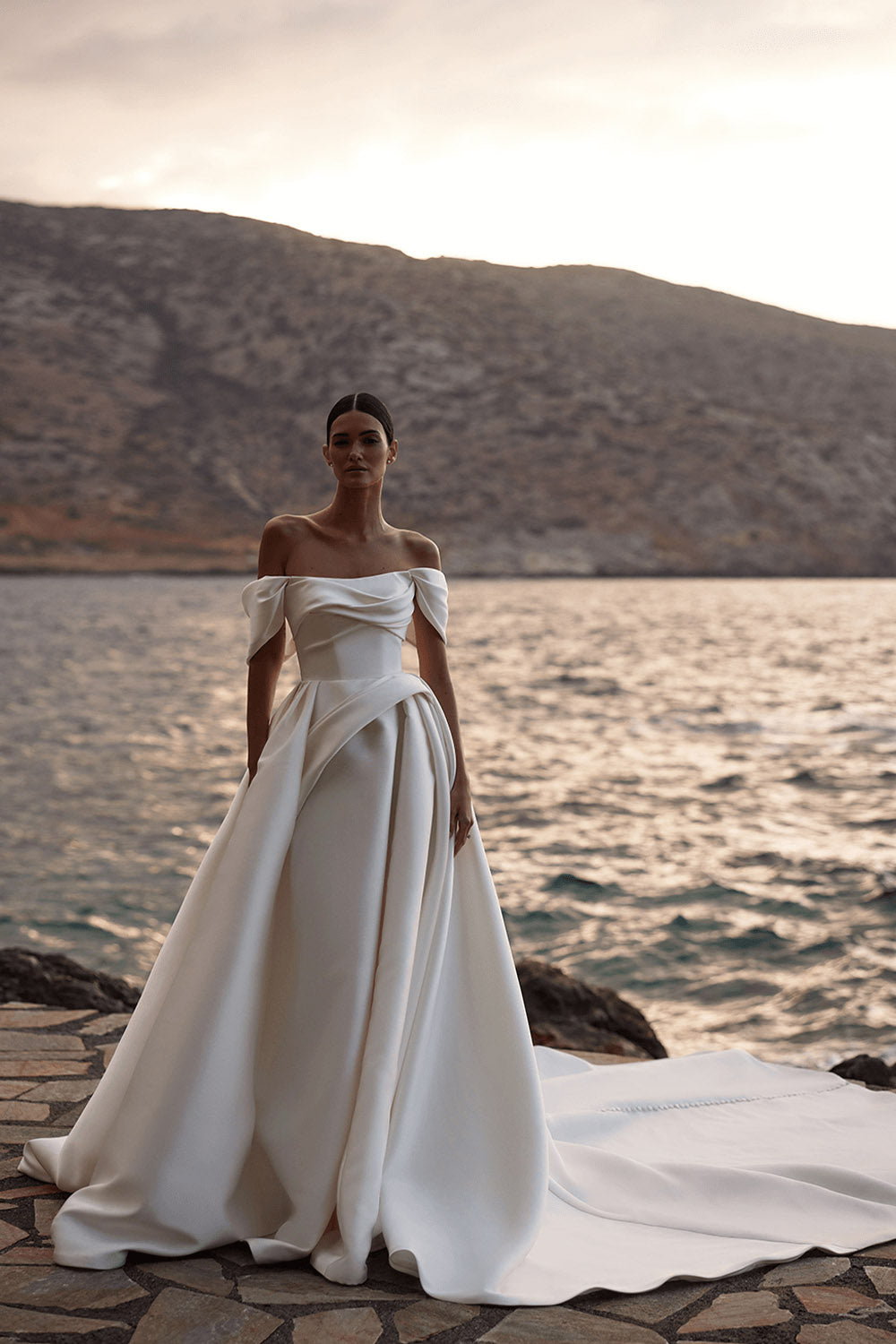 Milla Nova, Valora, Graceful A-Line Gown | Esposa