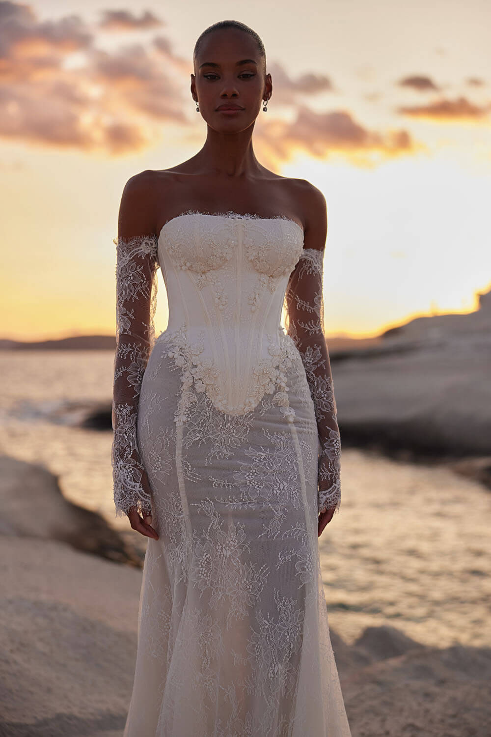 Eva Lendel, Embroidered Corset Dress | Esposa