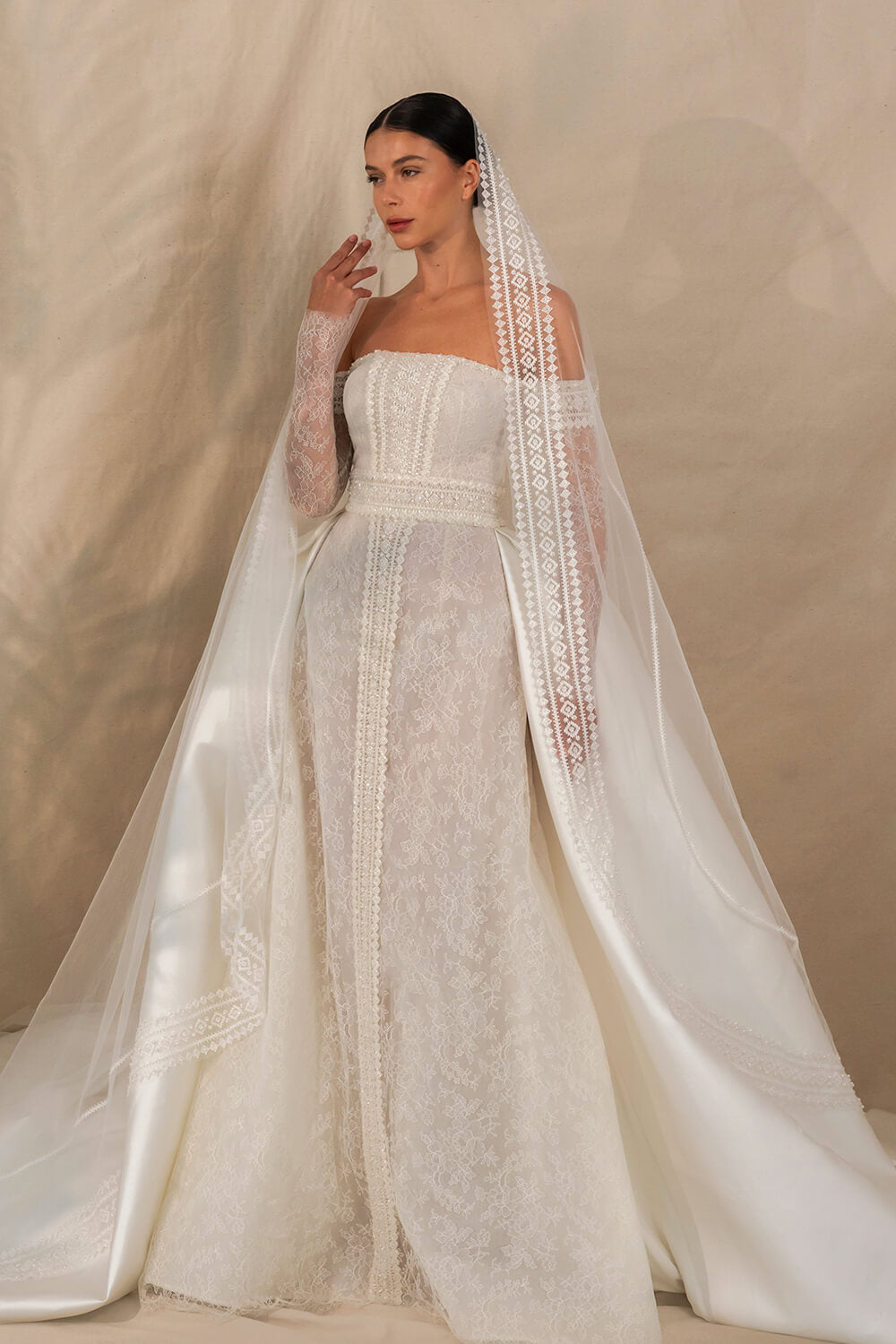 Kristie Romanos, Luxurious Lace Dress | Esposa