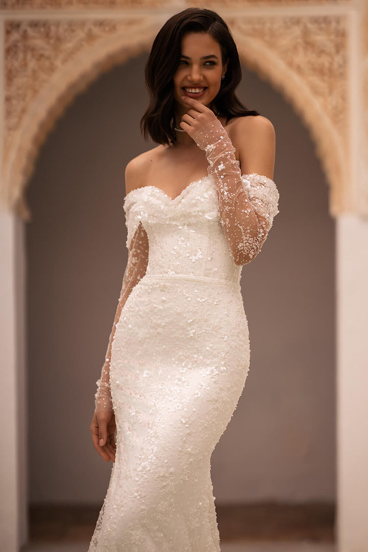 Wona Concept, Off-the-Shoulder Gown | Esposa