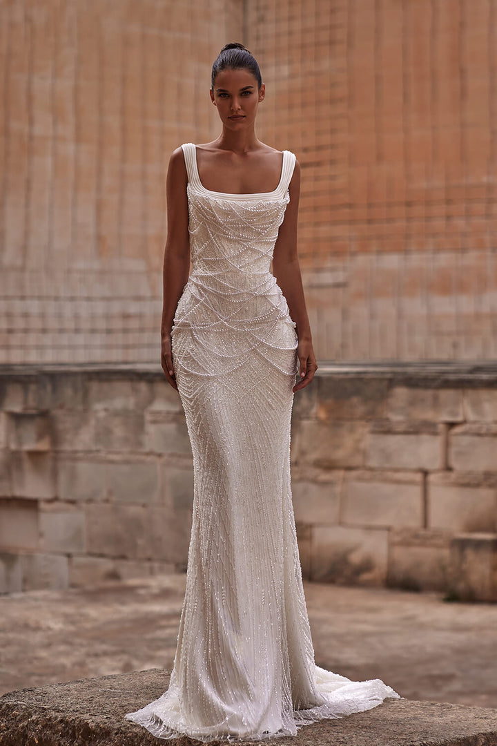 Milla Nova, Beaded Mermaid Dress | Esposa