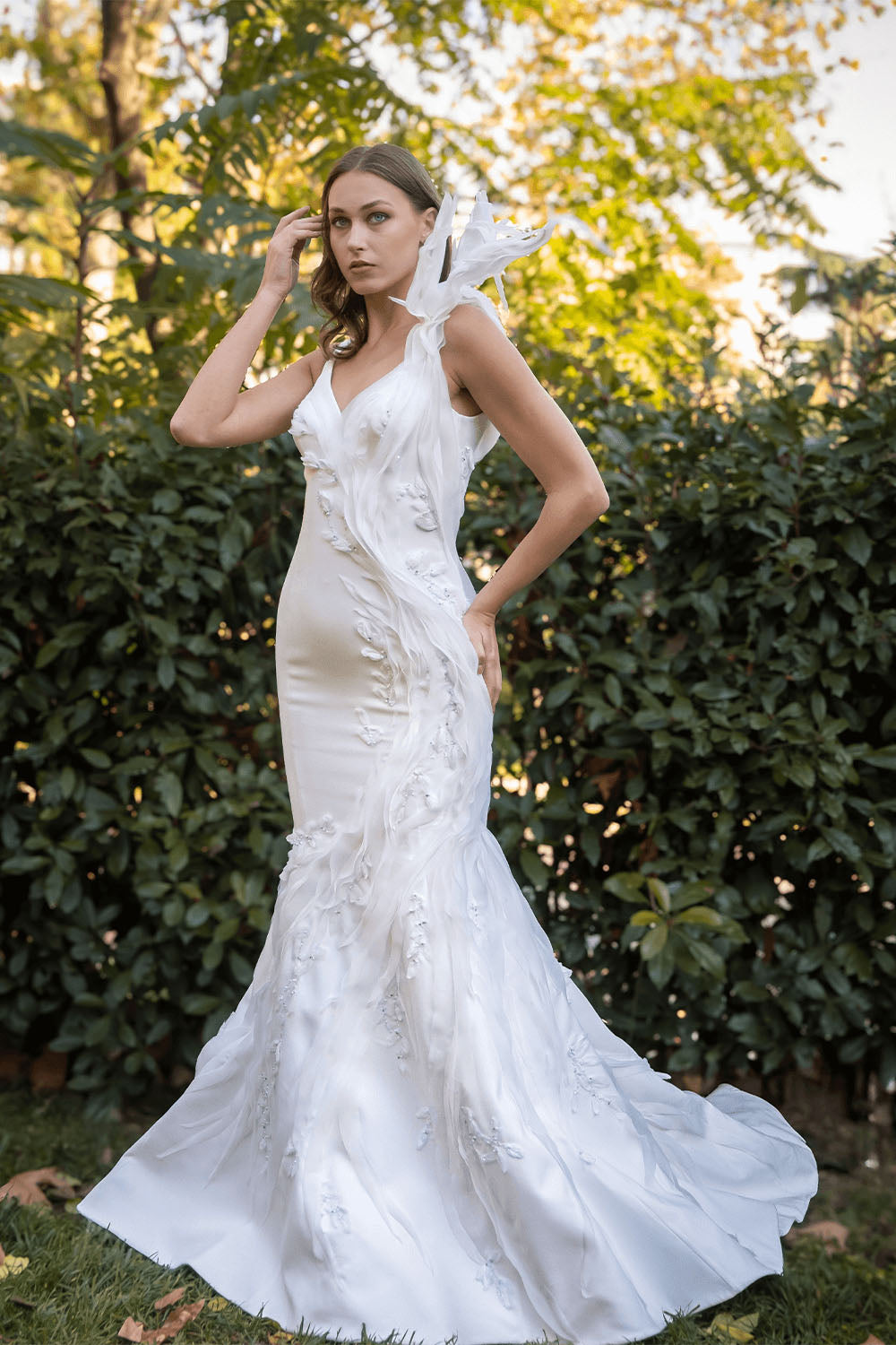 Nova Bella, Artistic Mermaid Gown | Esposa