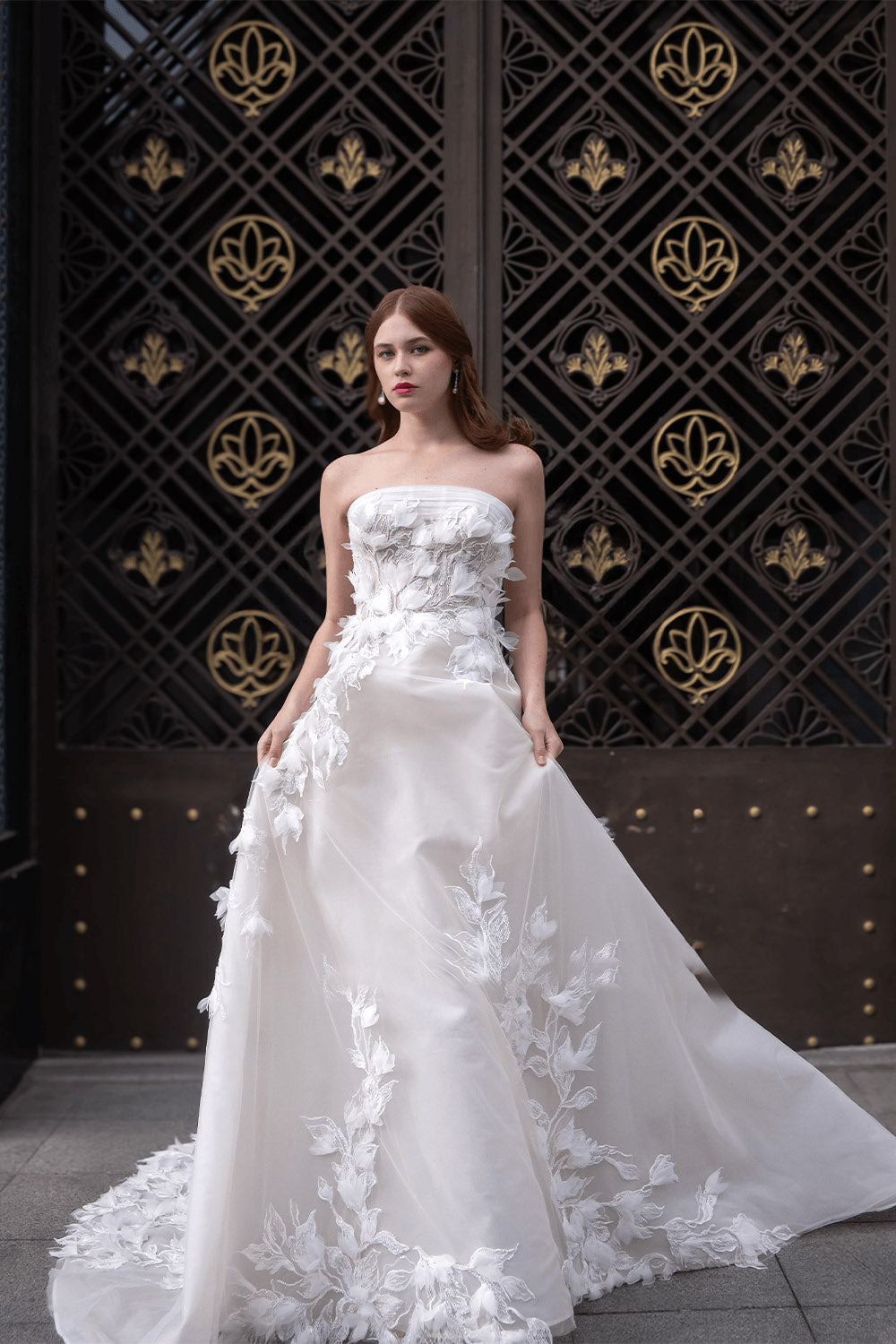 Nova Bella, Opulent A-Line Gown | Esposa
