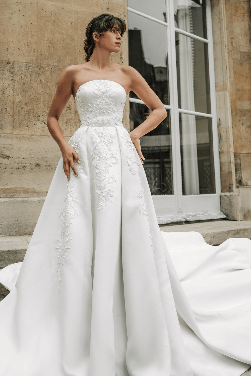 Nova Bella, Refined A-Line Gown