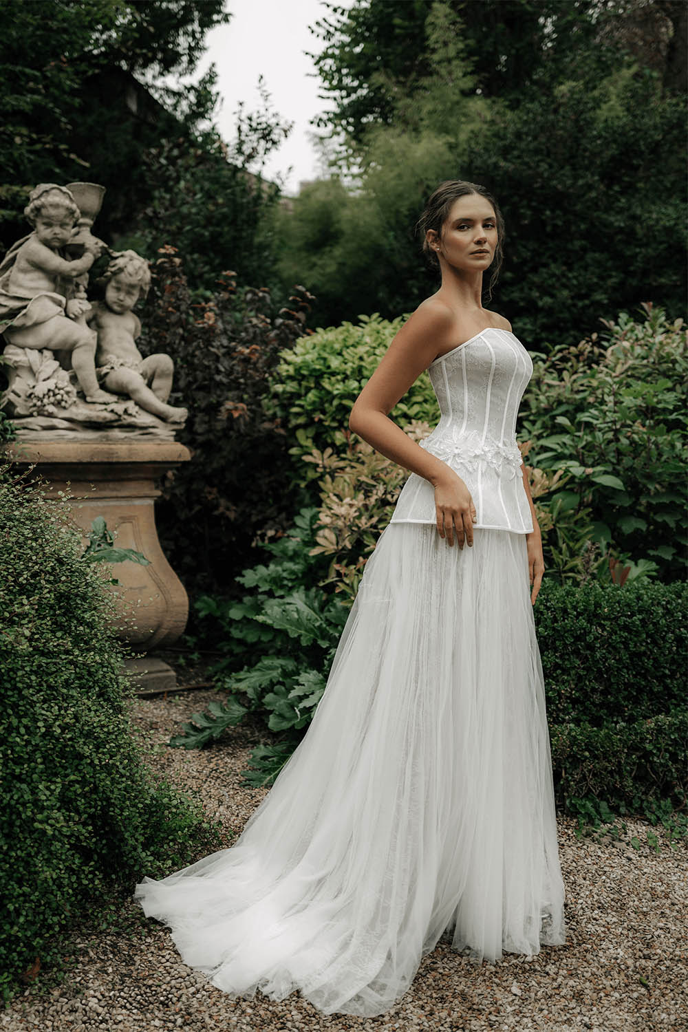 Nova Bella, Sculpted A-Line Gown | Esposa