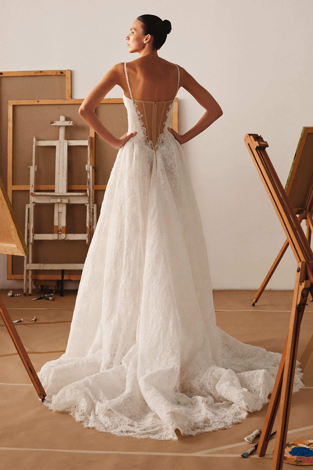 Milla Nova, Opera, Romantic Lace A-Line Gown | Esposa