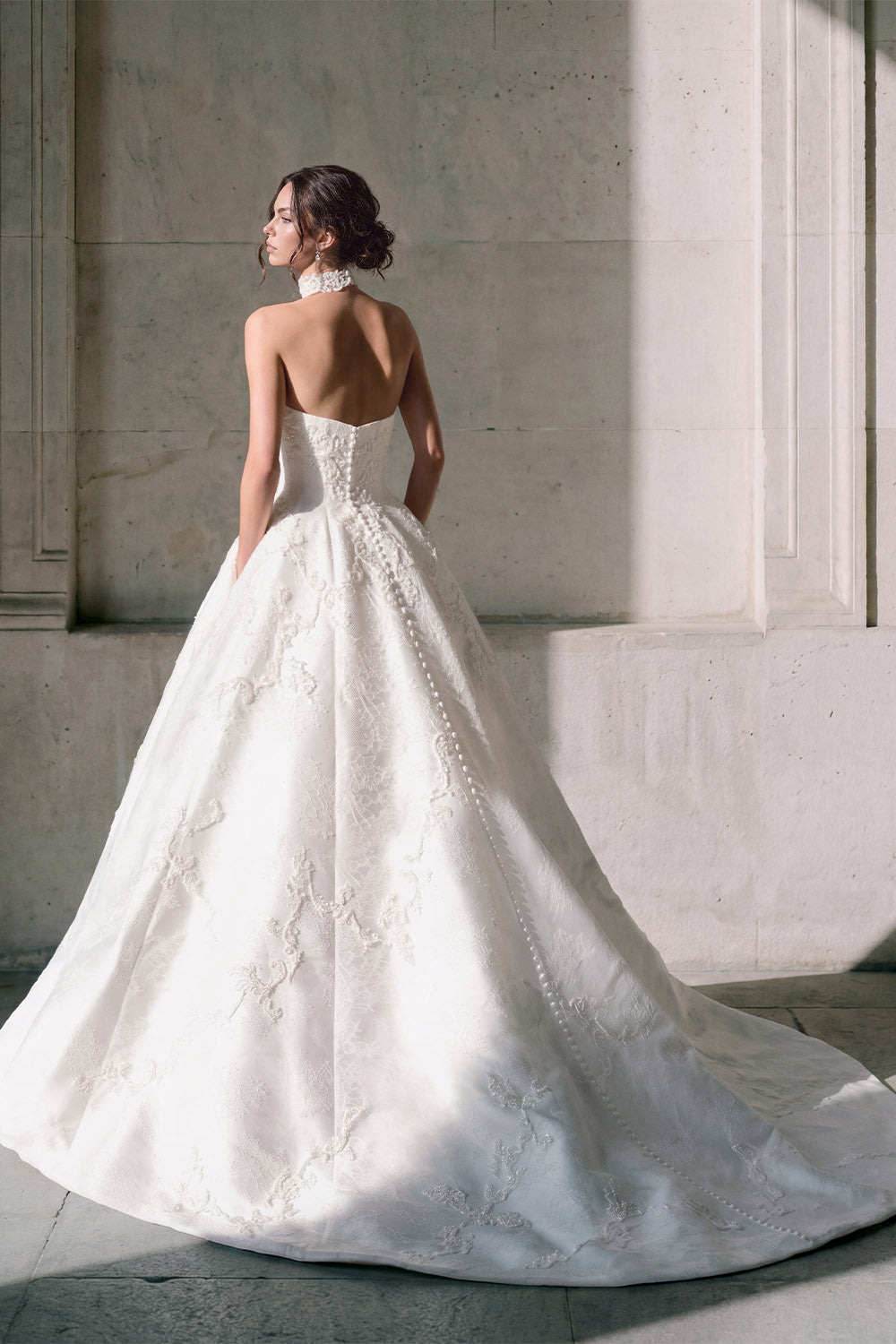 Pronovias Privée, Oxelyn, Embellished Sweetheart Ball Gown | Esposa
