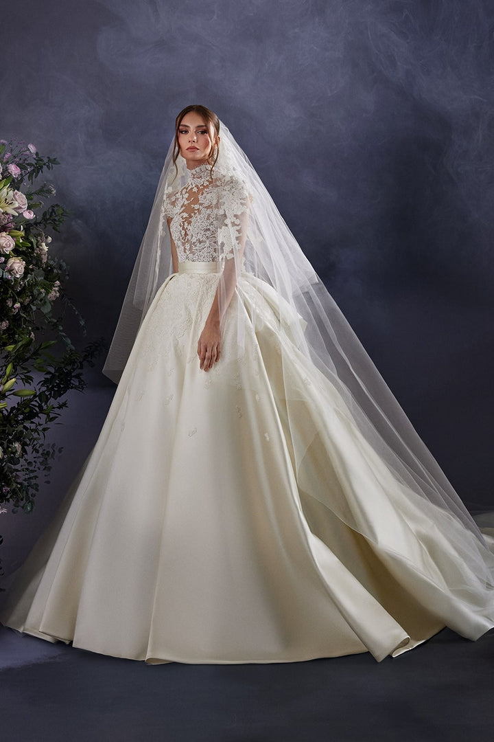 Zuhair Murad, Illusion Neckline Gown | Esposa