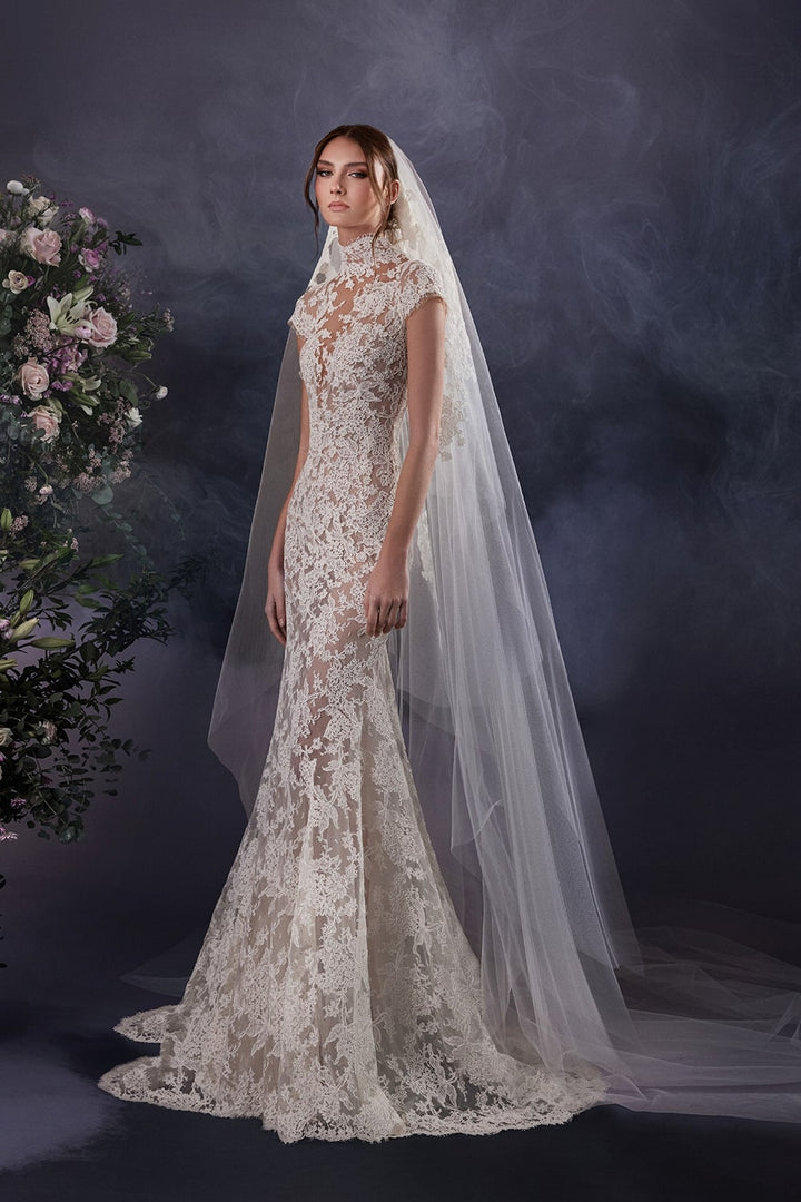 Zuhair Murad, Illusion Neckline Gown | Esposa