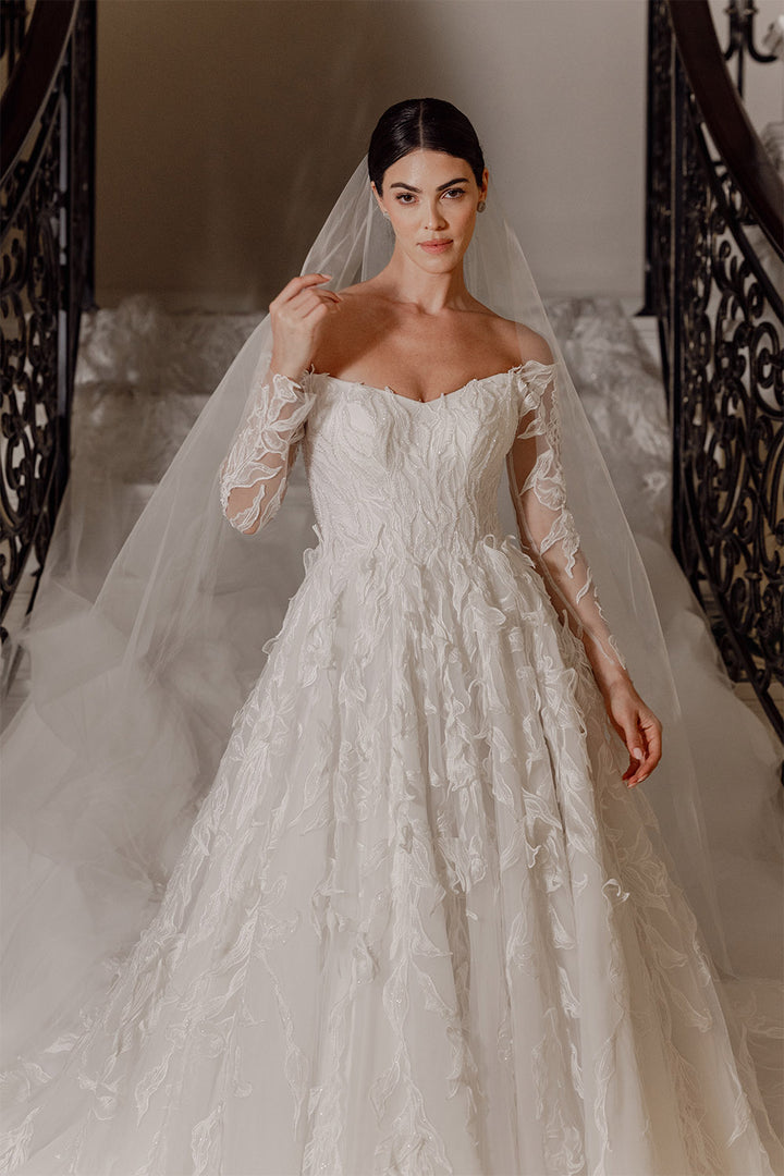 Plume by Kristie, Amoura, Embellished Ball Gown | Esposa