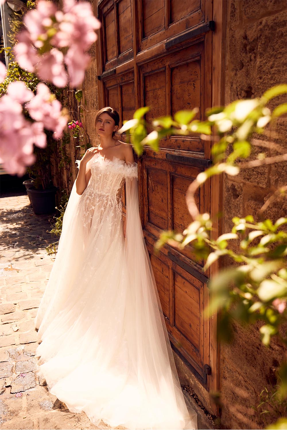 Plume by Kristie, Anna, Beaded Tulle Dress | Esposa