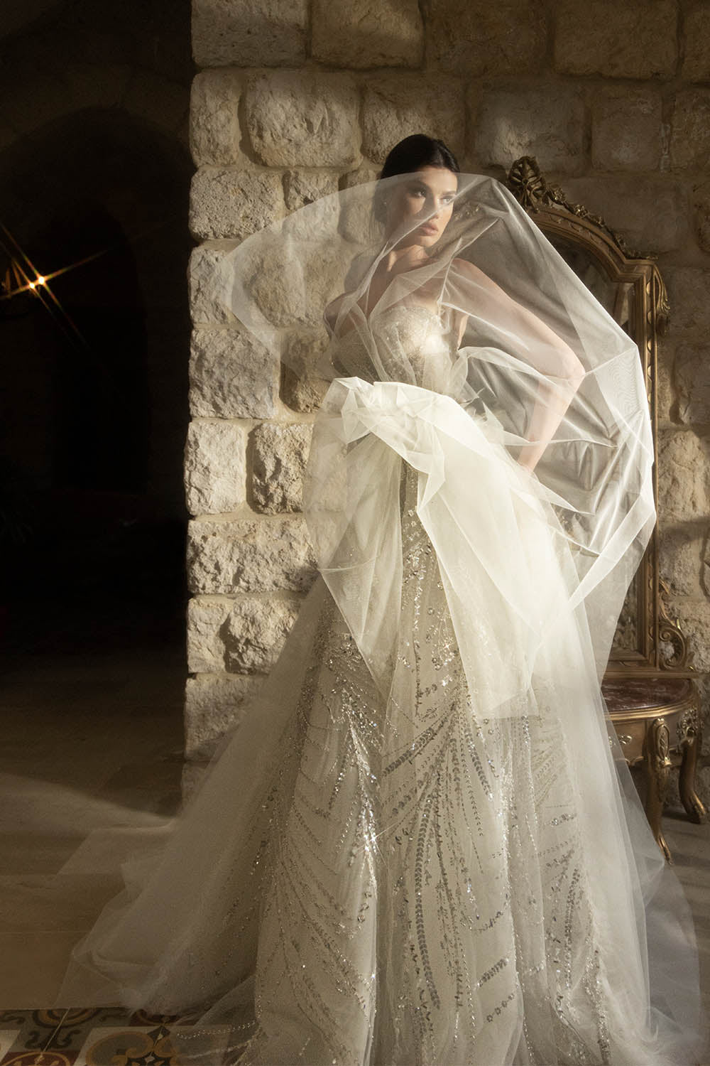 Plume by Kristie, Fiorella, Dramatic Wedding Gown | Esposa