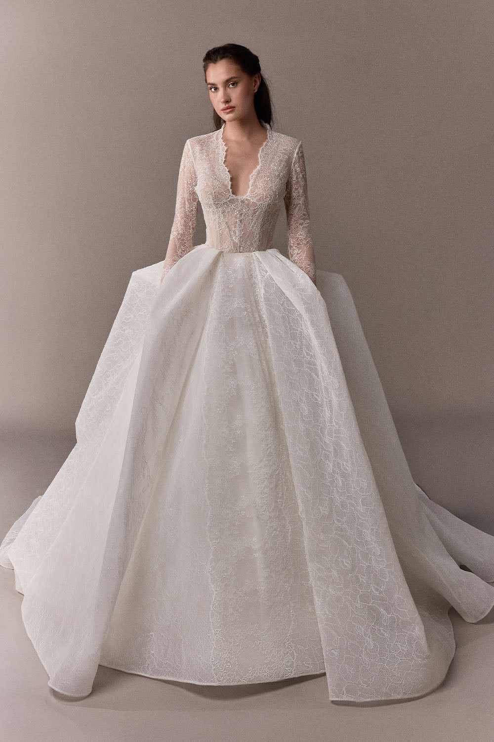 Plume by Kristie, Joud, Dramatic Ball Gown | Esposa