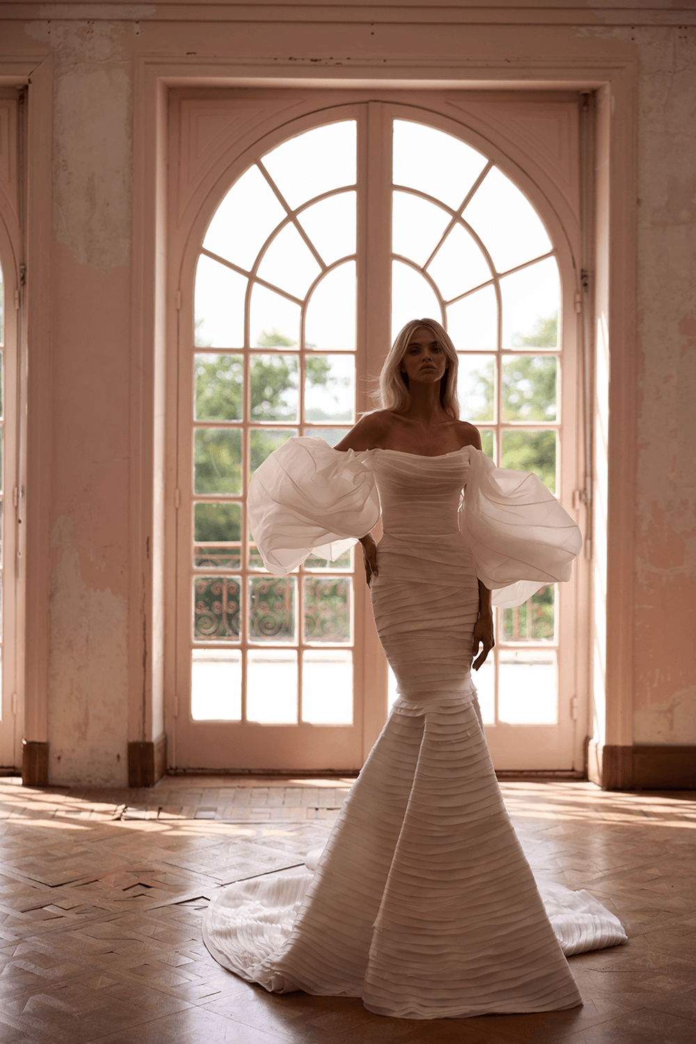 Milla Nova, Organza Mermaid Gown | Esposa 