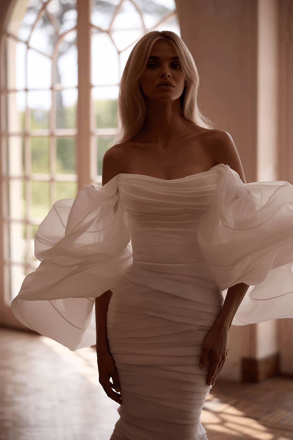 Milla Nova, Organza Mermaid Gown | Esposa 