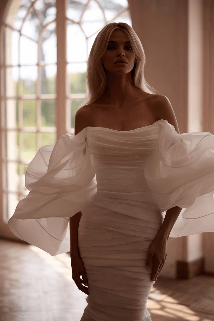 Milla Nova, Organza Mermaid Gown | Esposa 