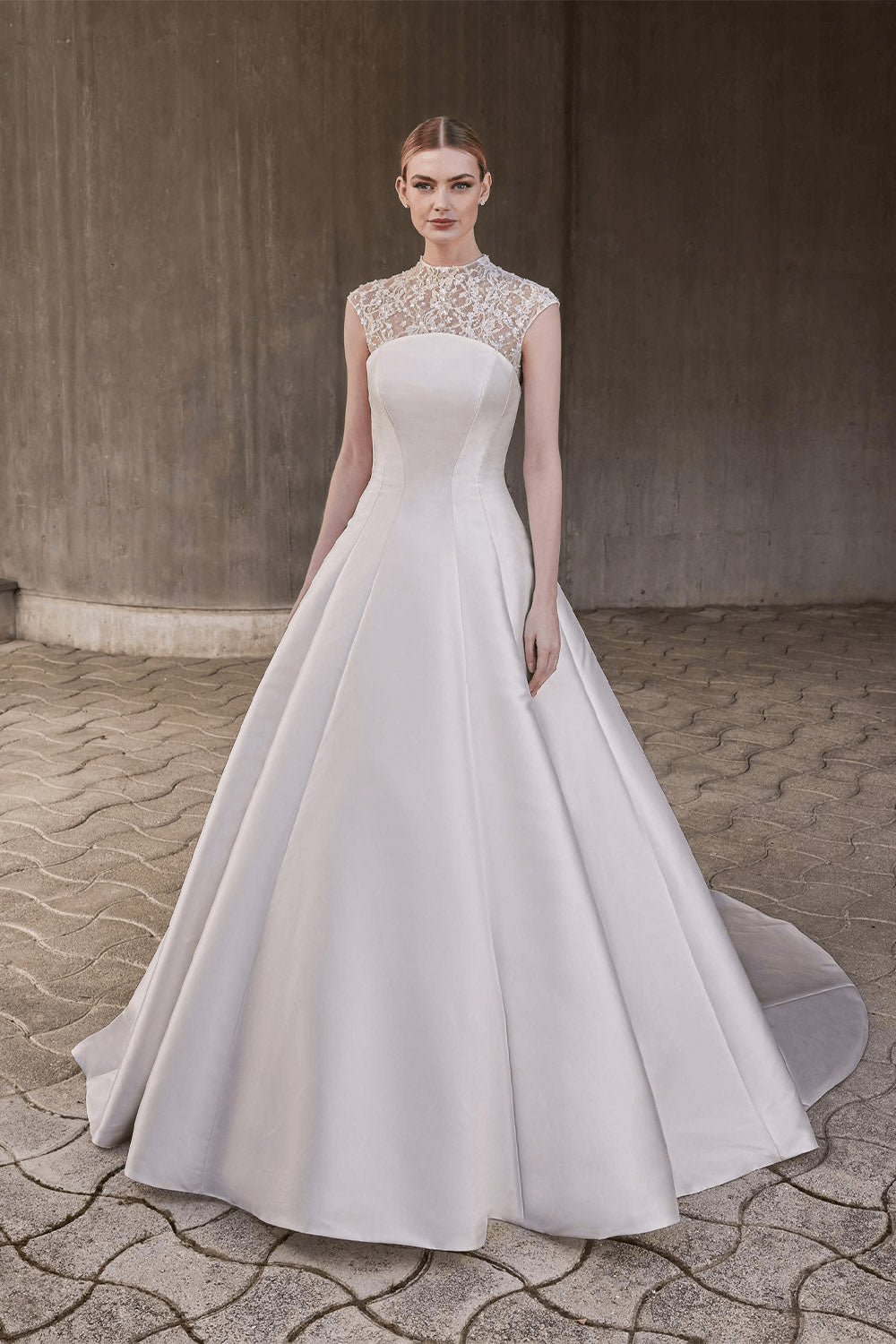Pronovias, Carlotta, Refined A-Line Gown | Esposa