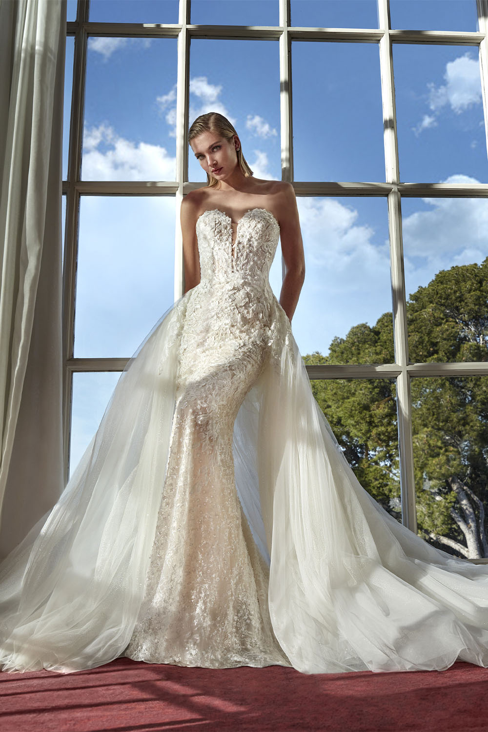 Pronovias Privee, Blos Romantic Mermaid Gown | Esposa