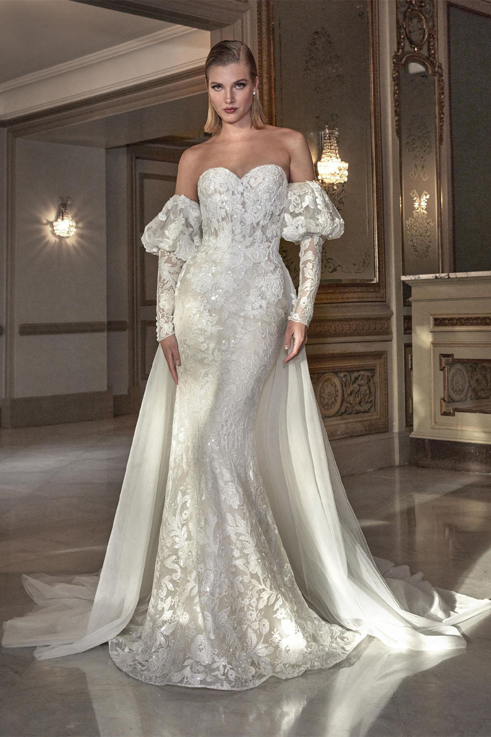 Pronovias Privee, Hyam Ethereal Mermaid Gown | Esposa