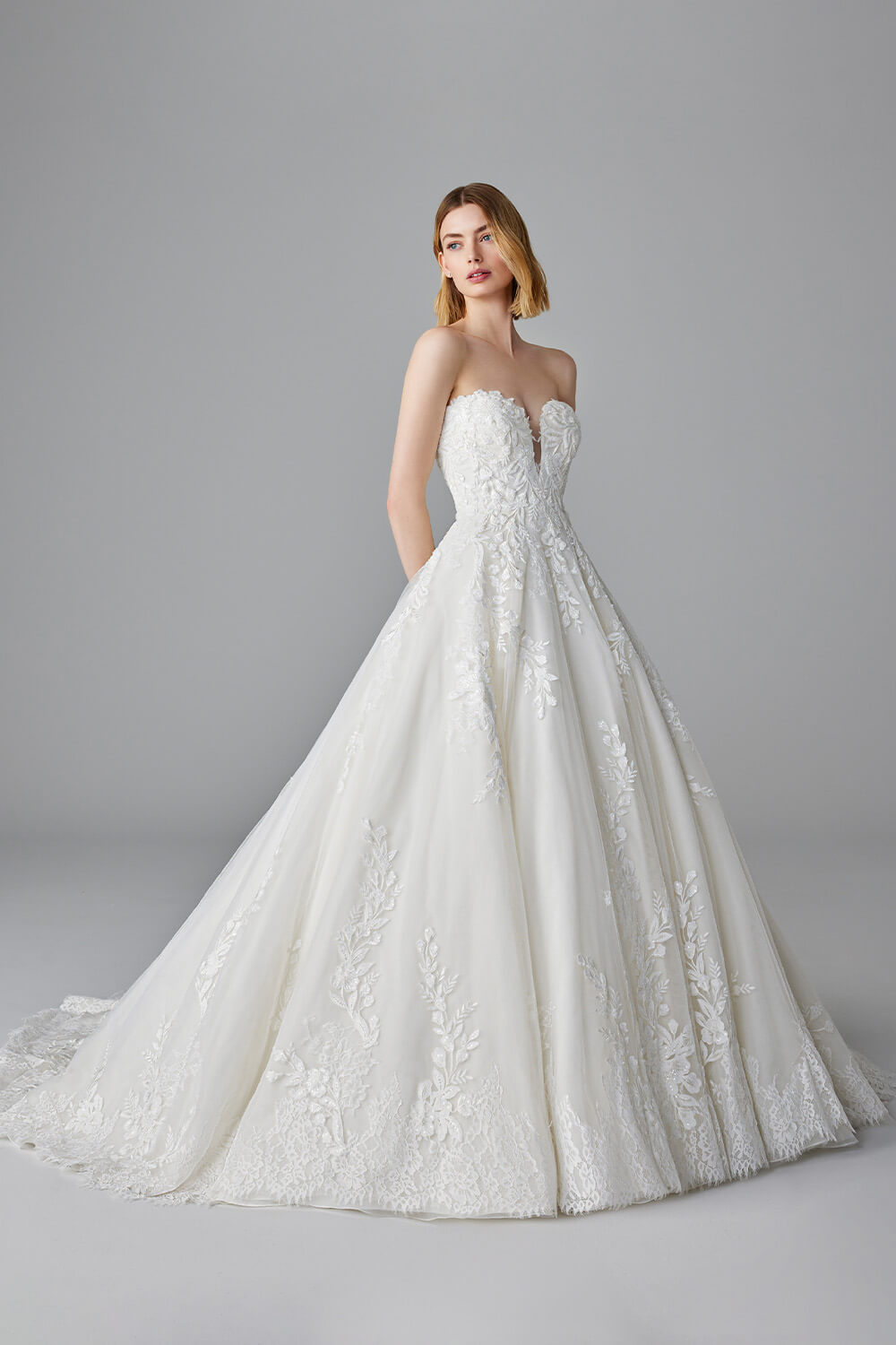 Pronovias, Floral Bridal Dress | Esposa