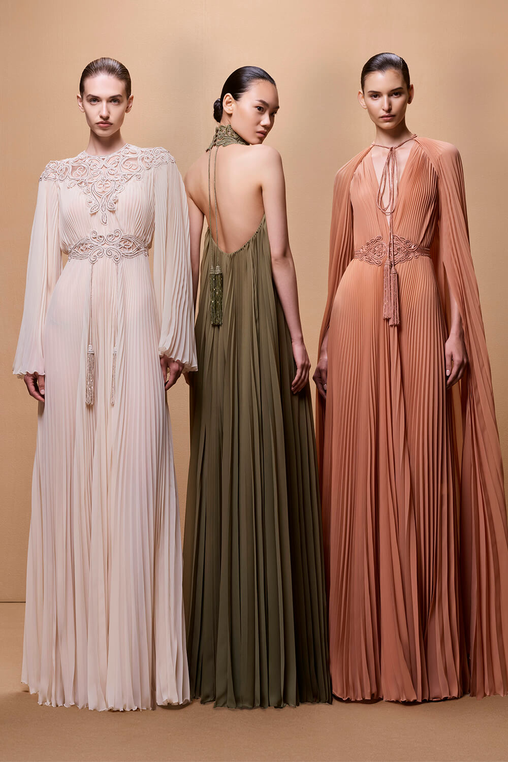 Zuhair Murad, Flattering V-Neckline Dress | Esposa