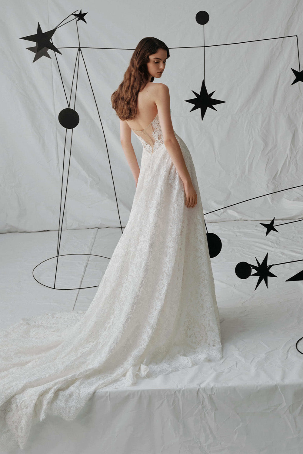 Milla Nova, Rhea, Romantic Lace A-Line Gown | Esposa