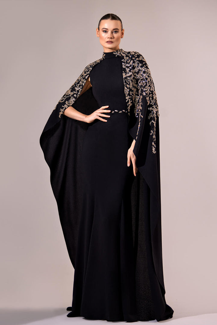 Bilal El Dana, Chic Turtleneck Dress | Esposa