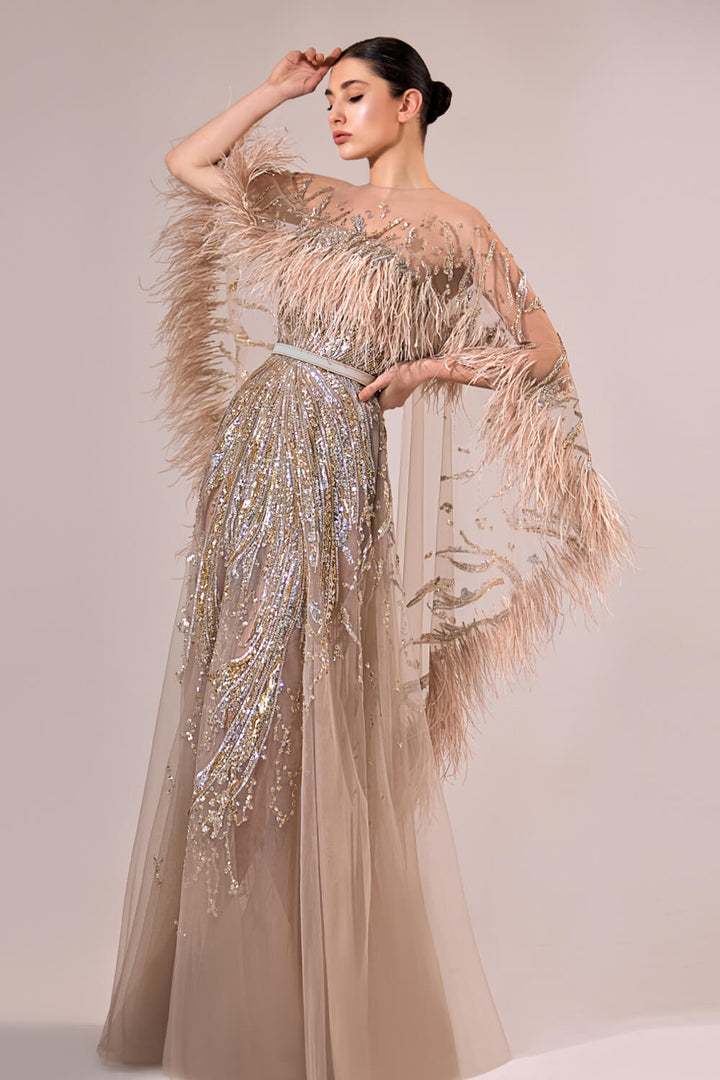 Bilal El Dana, Modern Shimmering Dress | Esposa