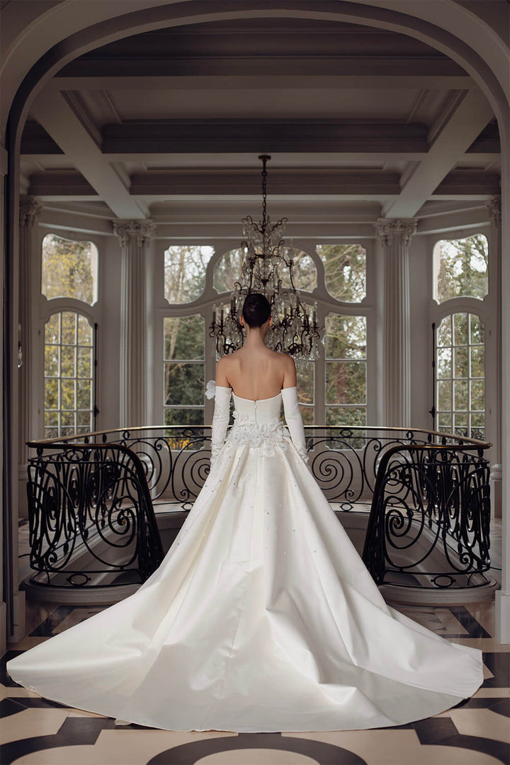 Georges Hobeika, Elegant Dress With Sleeves | Esposa