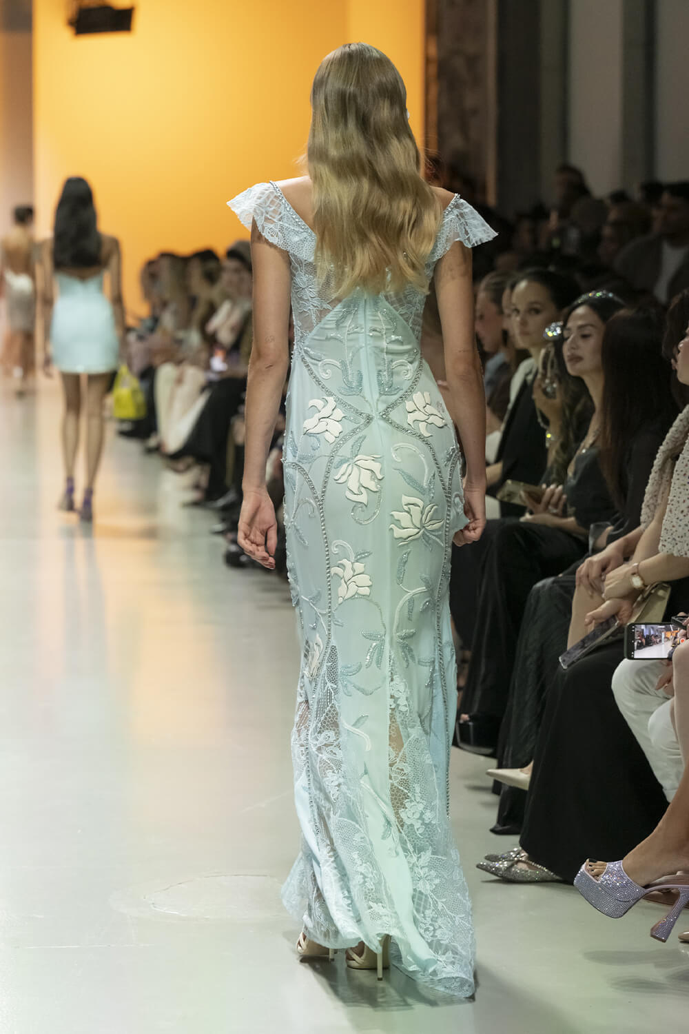 Georges Hobeika, Off Shoulder Lace Dress | Esposa