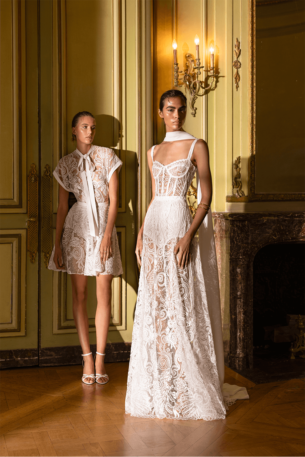 Zuhair Murad, Lace Corset Gown | Esposa