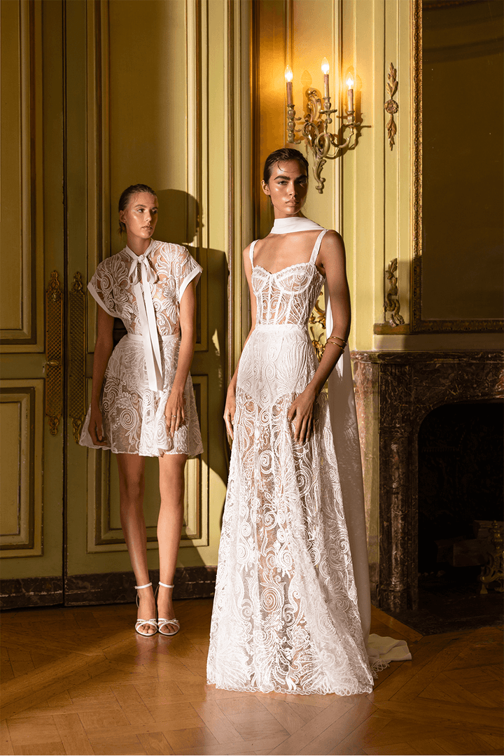 Zuhair Murad, Lace Corset Gown | Esposa