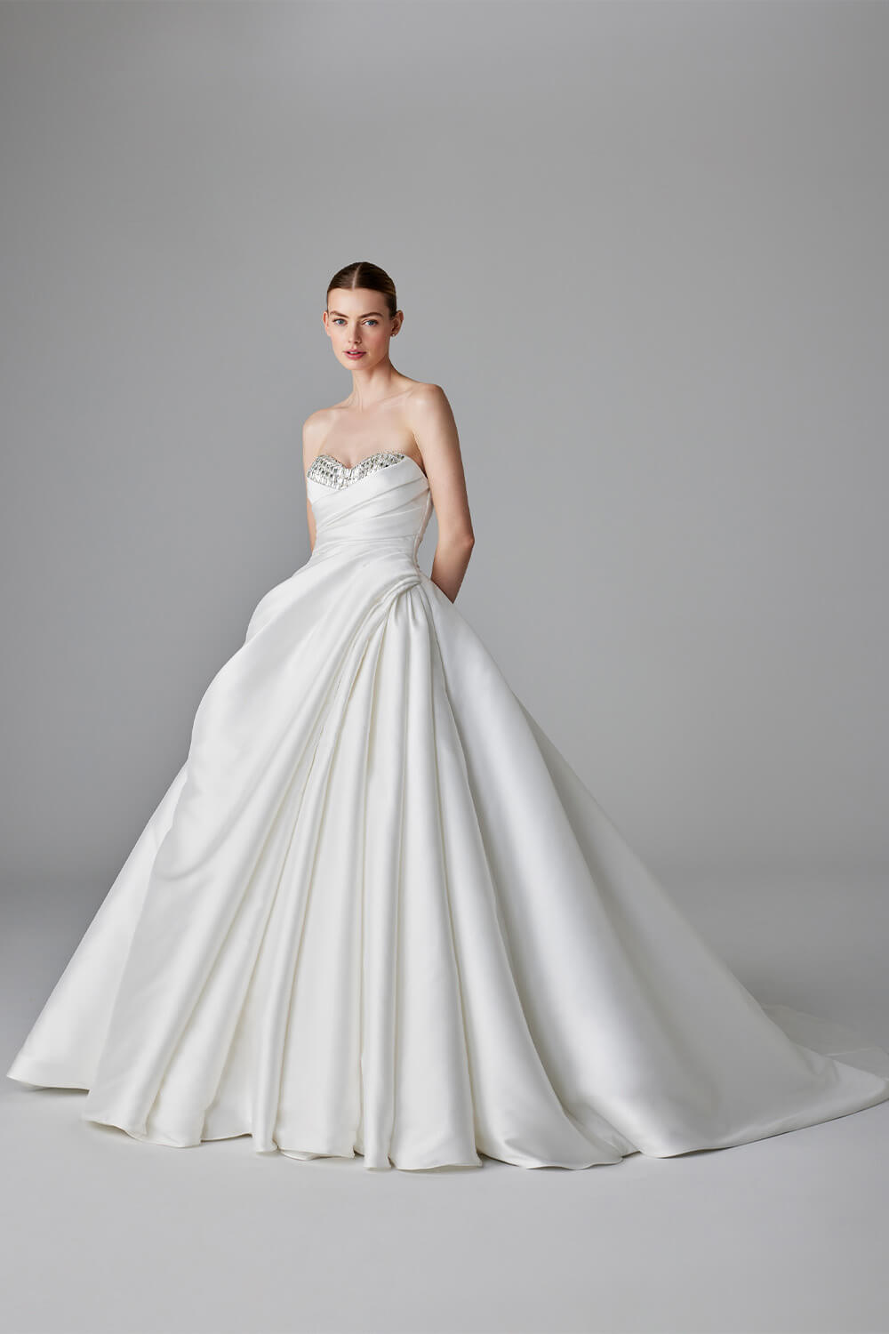 Pronovias, Elegant Strapless Gown | Esposa
