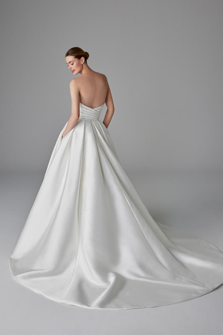Pronovias, Elegant Strapless Gown | Esposa