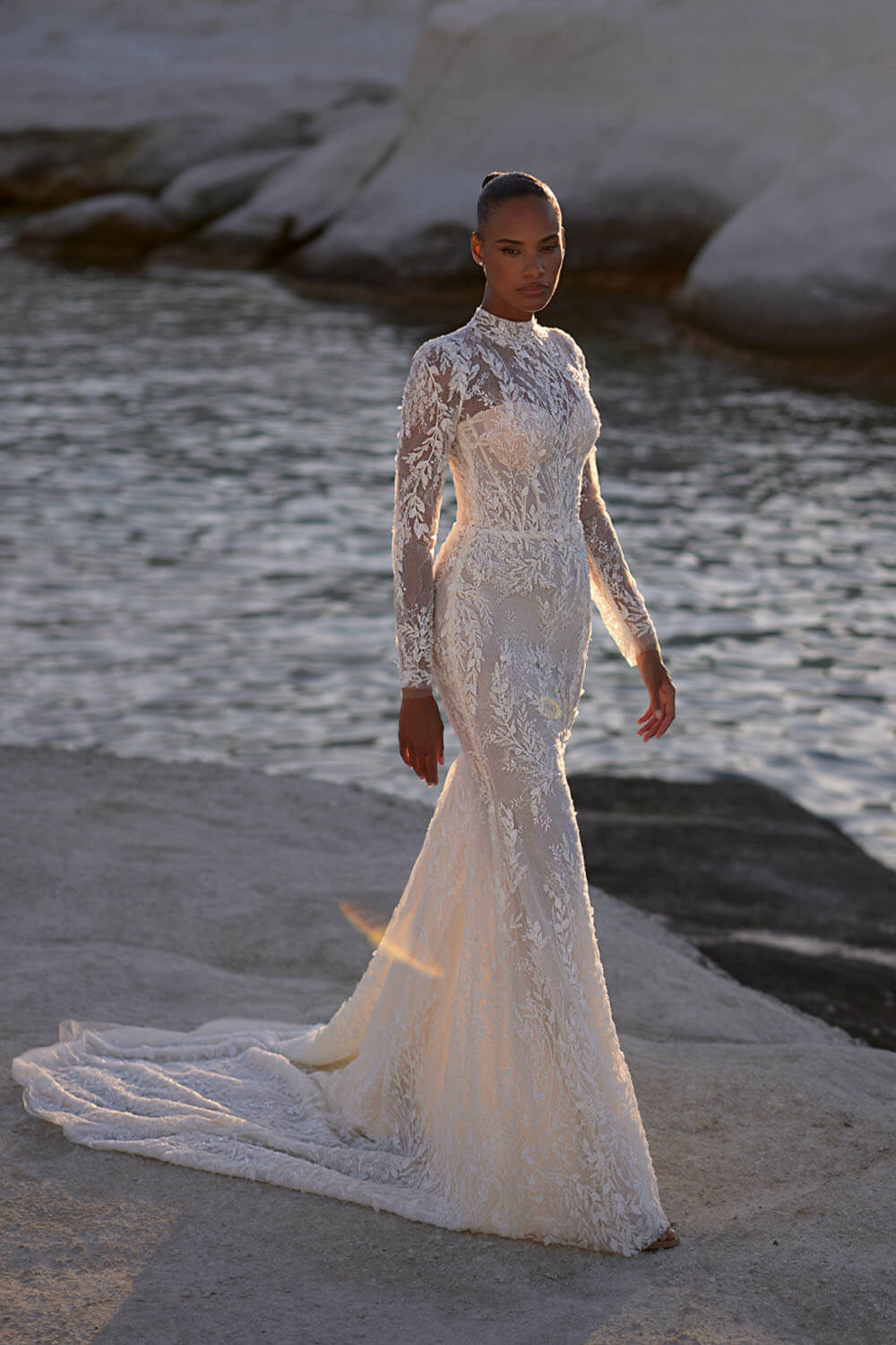 Eva Lendel, Embroidered Mermaid Dress | Esposa