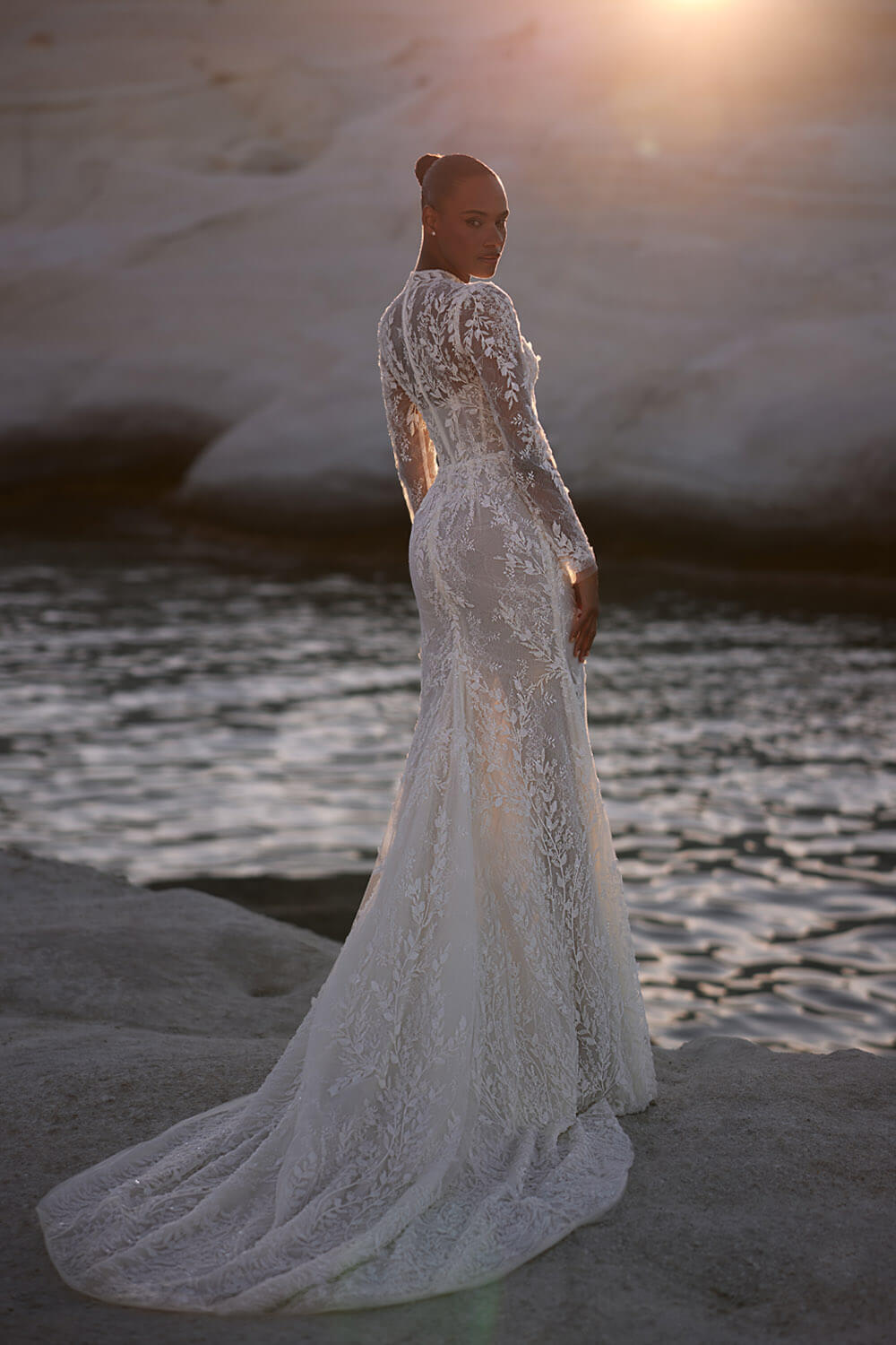 Eva Lendel, Embroidered Mermaid Dress | Esposa