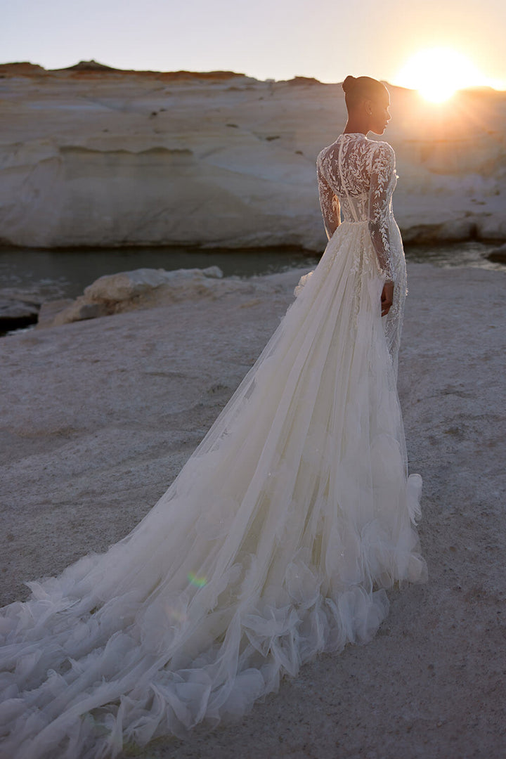 Eva Lendel, Embroidered Mermaid Dress | Esposa