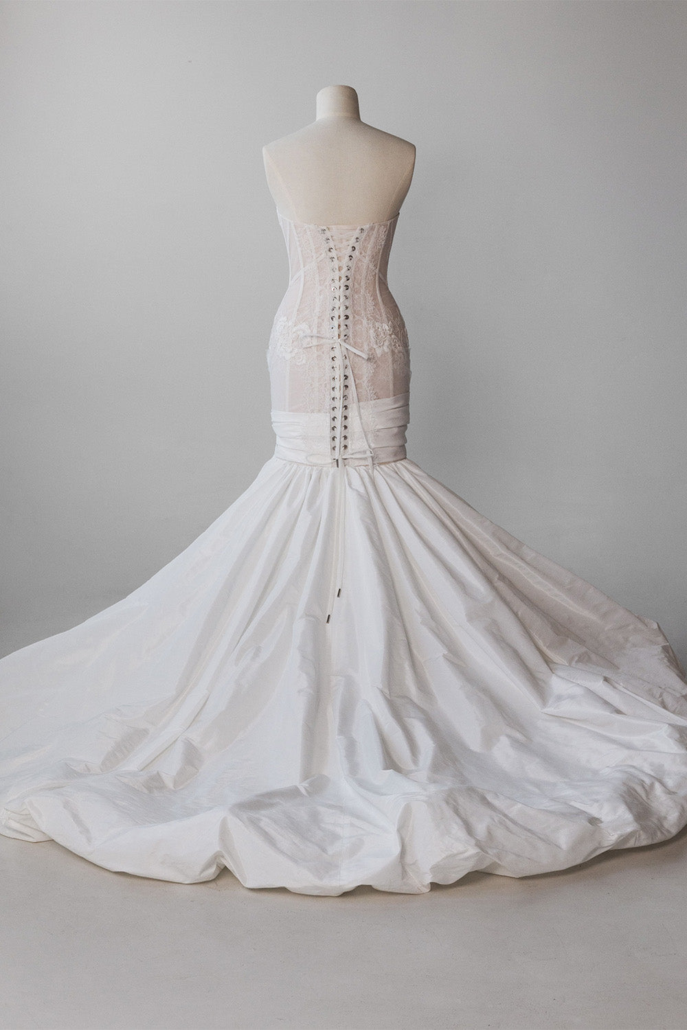 Milla Nova, Seluna, Sculpted Mermaid Gown with Sheer Corset | Esposa