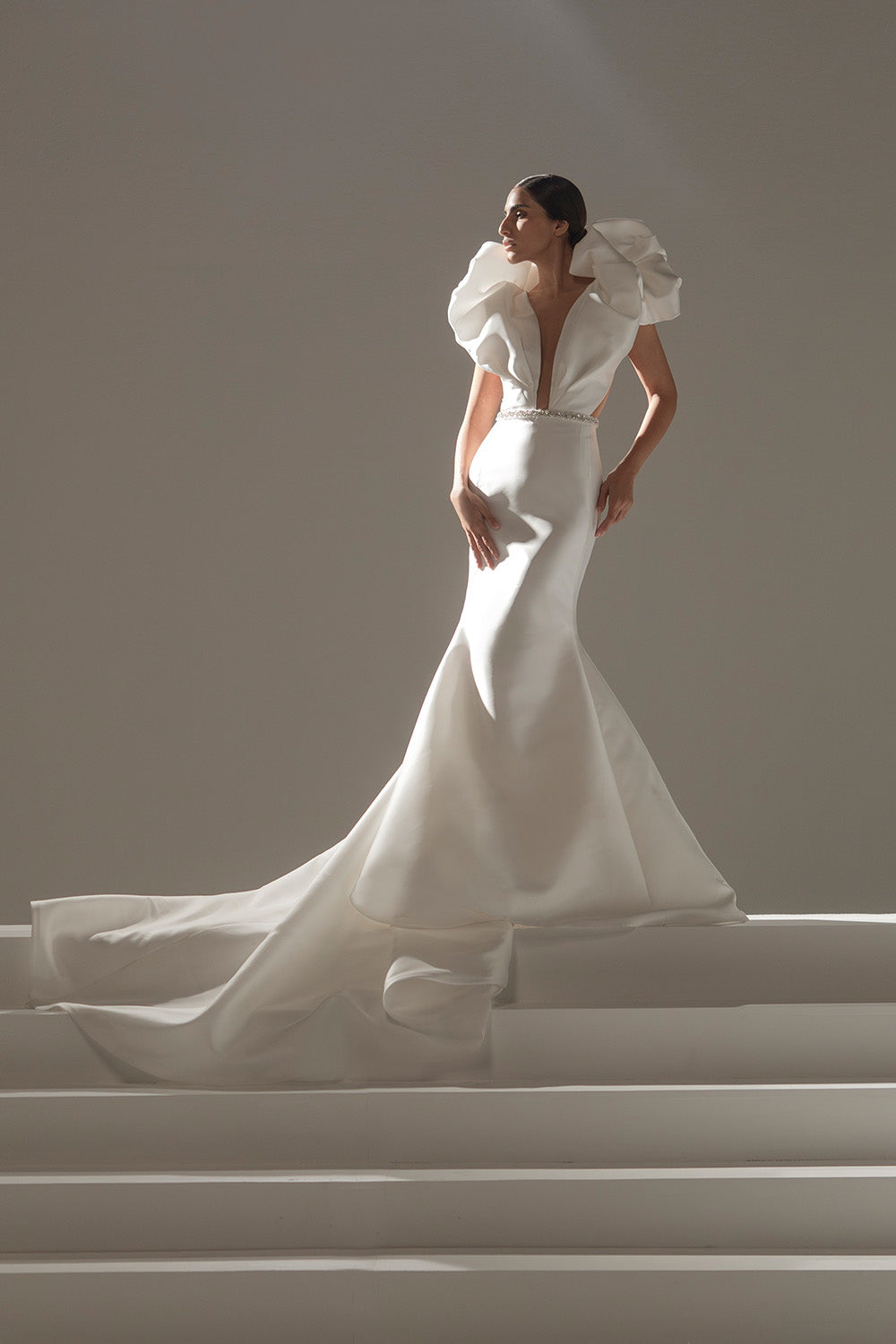 Stephane Rolland, Si Tu Veux Elegant Unique Bridal Dress | Esposa