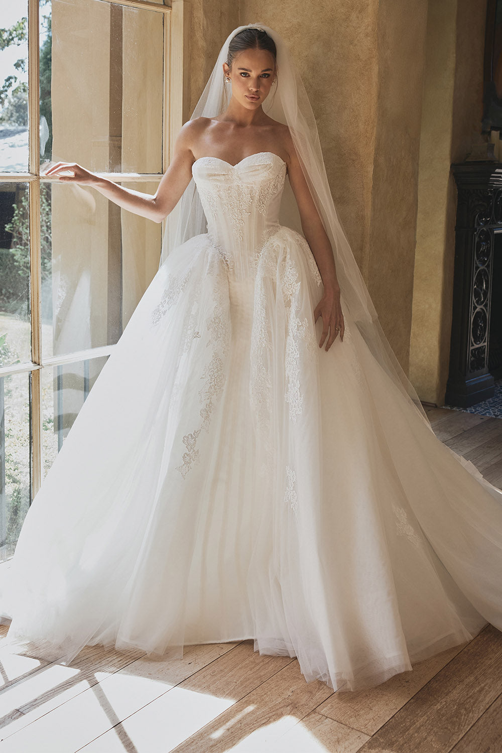 Steven Khalil, Dana, Romantic Lace Ballgown | Esposa