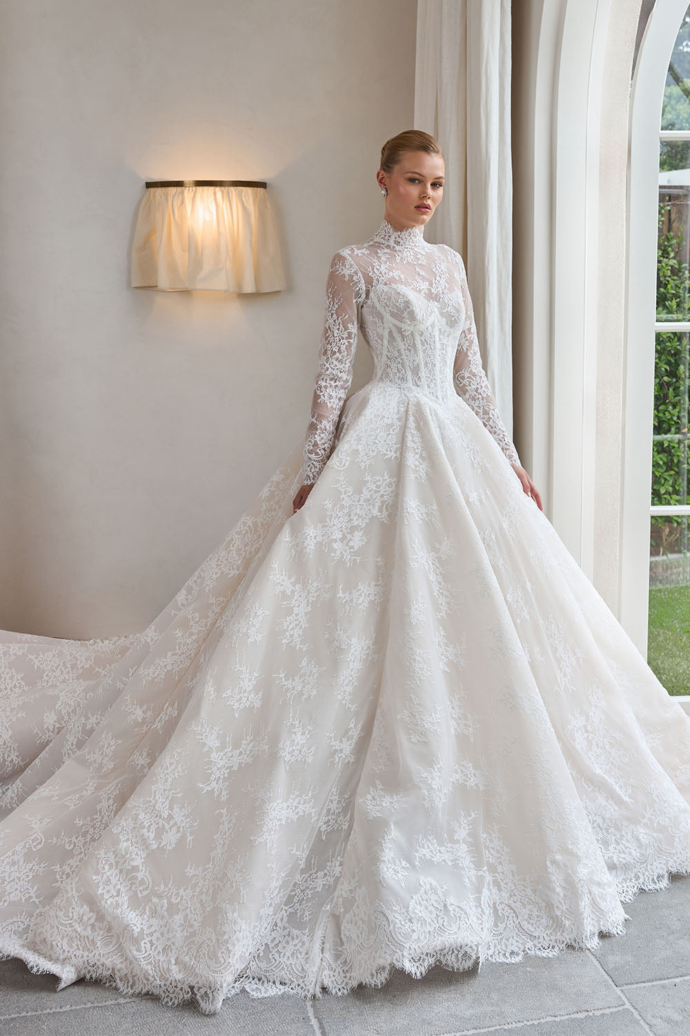 Steven Khalil, Tarsha, Majestic Lace Ballgown | Esposa