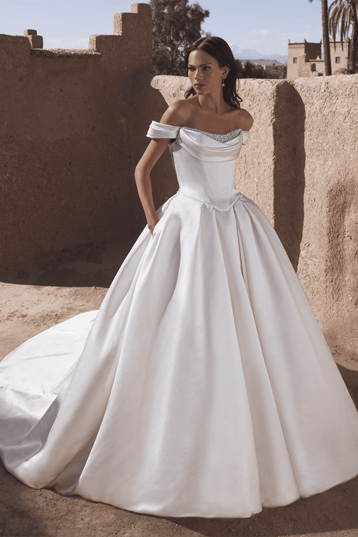 Enzoani Blue, Graceful Ball Gown | Esposa