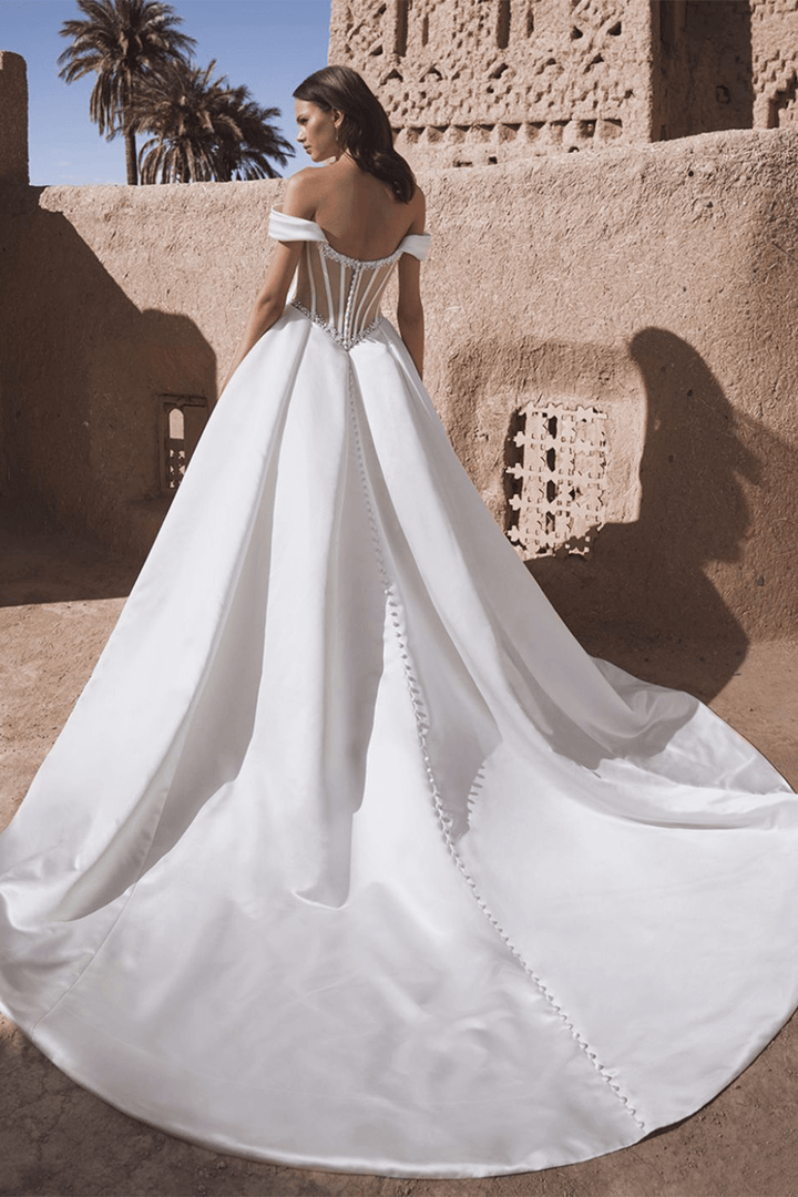 Enzoani Blue, Graceful Ball Gown | Esposa