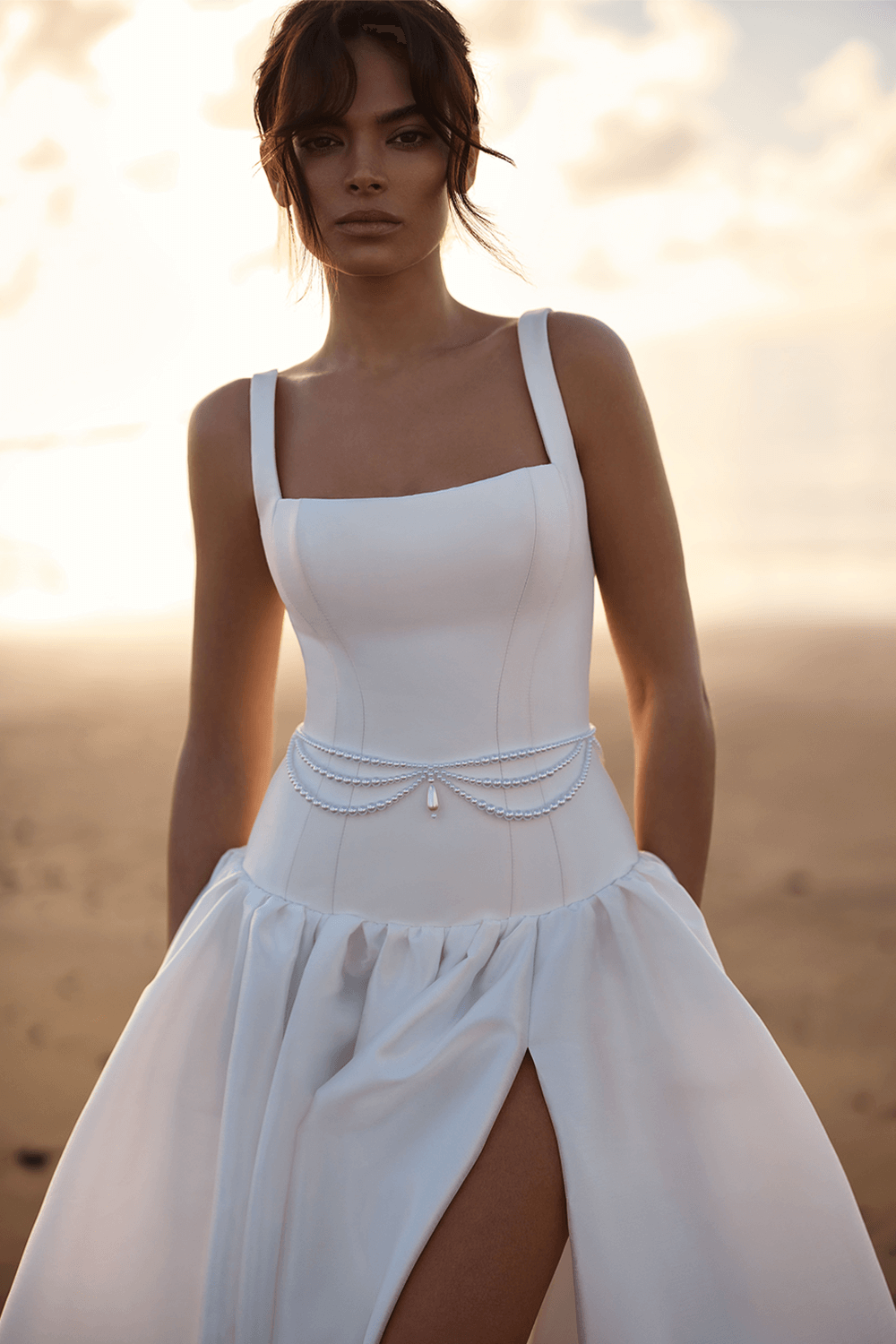 Milla Nova, Polished A-line Gown | Esposa