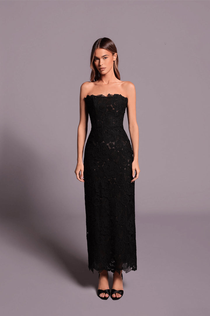 Tarek Ediz, Chic Straight Gown | Esposa