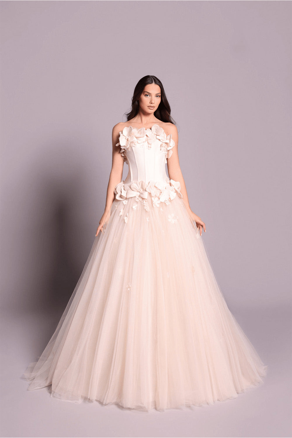 Tarek Ediz, Floral Ball Gown | Esposa